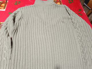 Maglione lana Jeanious verde oliva