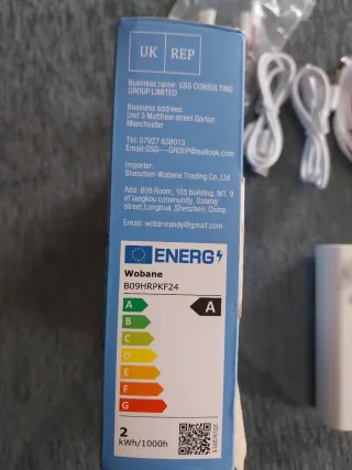 Luces LED Wobane Sensor Movimiento