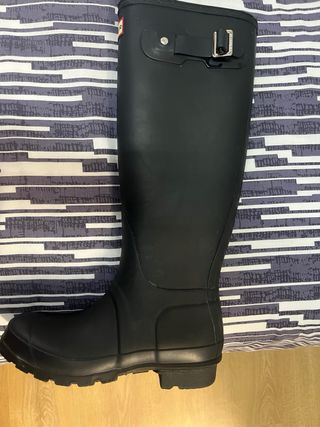 Botas de agua Hunter azul marino