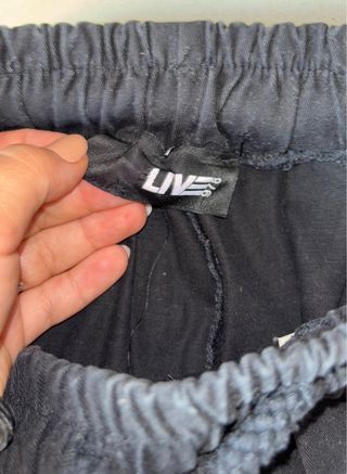 Pantaloni cargo neri LIVE 978 12/14 anni L ragazza