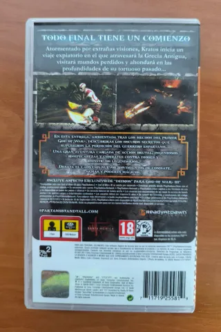 Juego PSP God of War: Ghost of Sparta