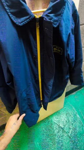 cortavientos Ellesse azul/amarillo