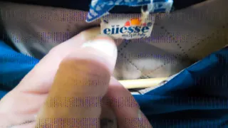 cortavientos Ellesse azul/amarillo