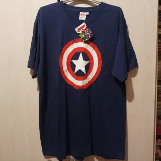Camiseta Marvel Escudo Capitán America