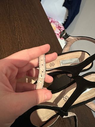 Zapatos de tacón negros