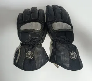 Guantes de moto de piel talla L