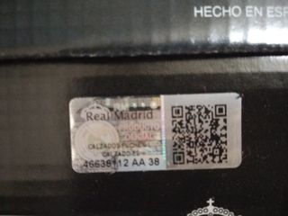 Zapatillas de estar por casa Real Madrid,número 37