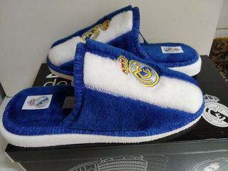 Zapatillas de estar por casa Real Madrid,número 37
