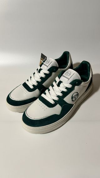 Sergio Tacchini Court Classic Mp Blanc/Verd