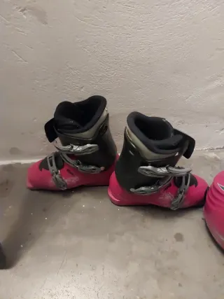 Esquís Head Team Track 130 + Botas Salomon 38-39 +