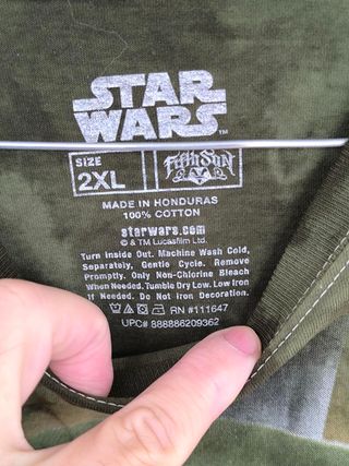 Camiseta Star Wars Boba Fett Verde