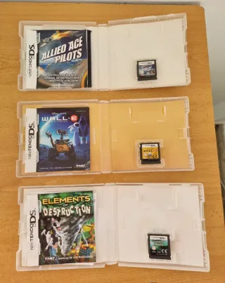 Lote de consolas Nintendo ds lite y juegos