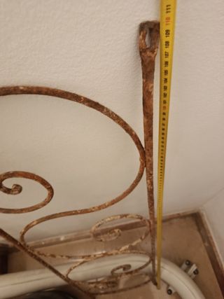 Barandilla antigua masía catalana 1773