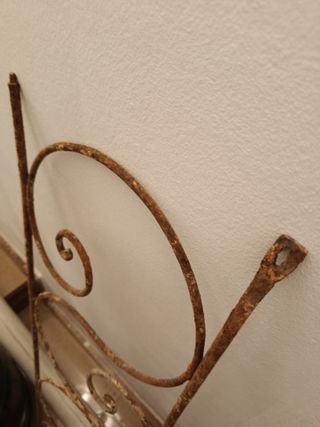 Barandilla antigua masía catalana 1773