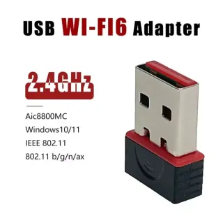 Adaptador USB WiFi 6 2.4GHz