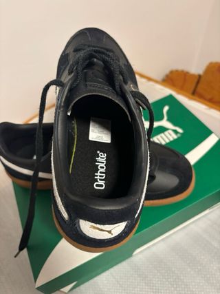 Zapatillas Puma Palermo negra y blanca