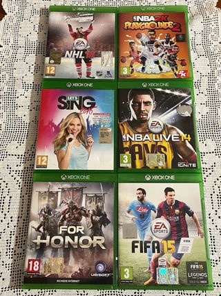 Lotto 6 giochi Xbox One