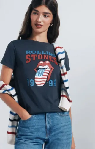 Camiseta Springfield Rolling Stones Talla L