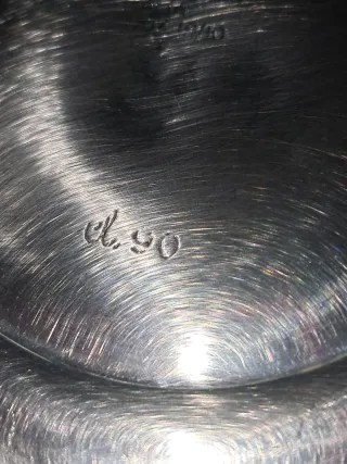 Teiera Alessi in metallo