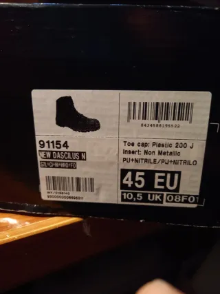 Botas Robusta Dascilus Verde/Negro