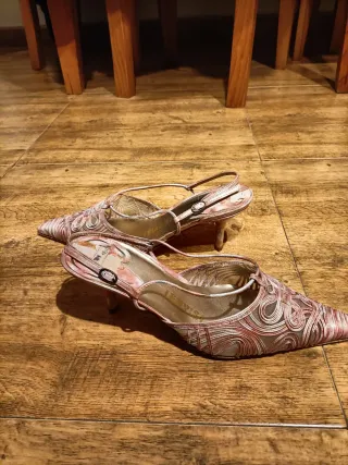 Conjunto zapatos y cartera de fiesta/ceremonia