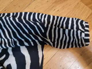 Conjunto mujer estampado cebra