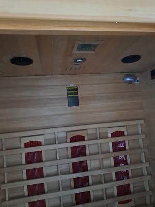 Sauna Quirumed madera 190x153 REDSUN infrarrojos.