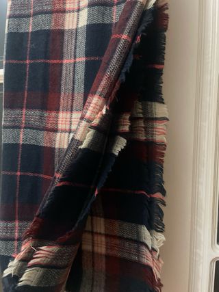 Bufanda cuadros Stradivarius