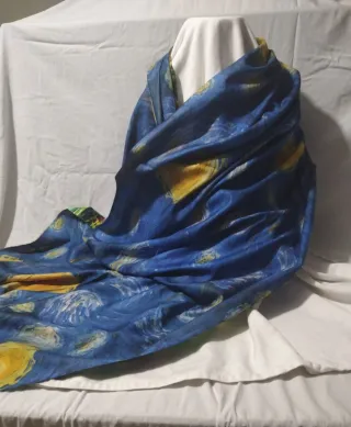 Sciarpa calda morbida Van Gogh
