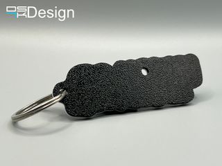 Llavero "Tourists Go Home" en TPU (flexible)