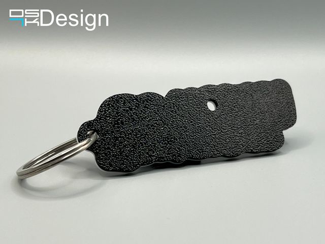 Llavero "Tourists Go Home" en TPU (flexible)