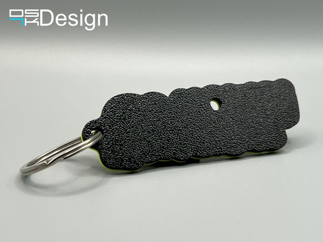 Llavero "Tourists Go Home" en TPU (flexible)