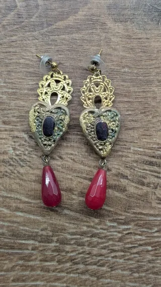 Pendientes Corazón Alice Vanderloo color Oro