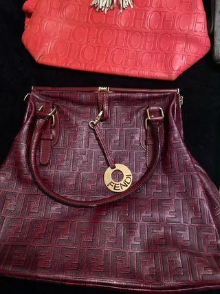 Lote Bolsos Carolina Herrera, Fendi, Loewe