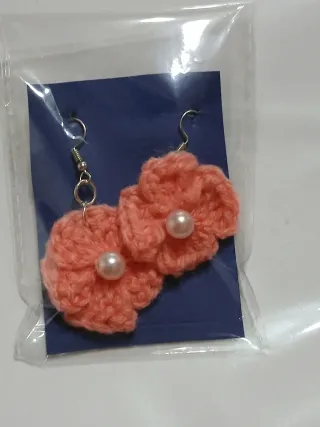 Orecchini uncinetto fatti a mano