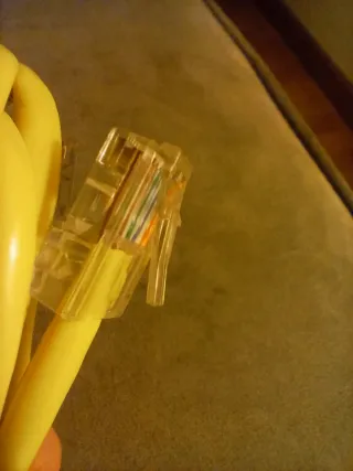 Cable evernew amarillo.