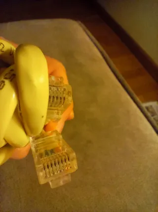 Cable evernew amarillo.