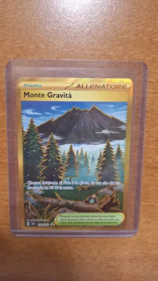Carta Allenatore Monte Gravità 250/190