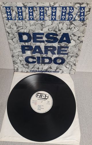 Litfiba - Desaparecido, Stampa Ita 1986