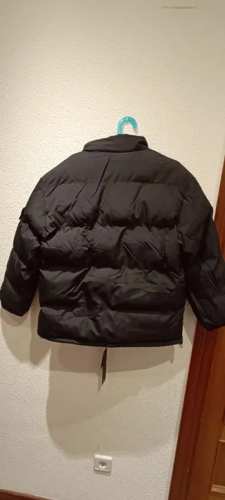 Cazadora Stone Island Negra Hombre