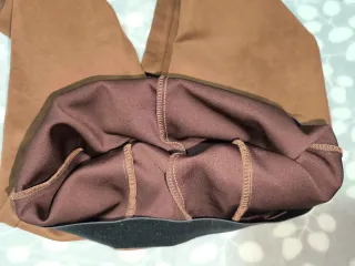 Pantalón Sfera Ante Sintético Marrón Talla M