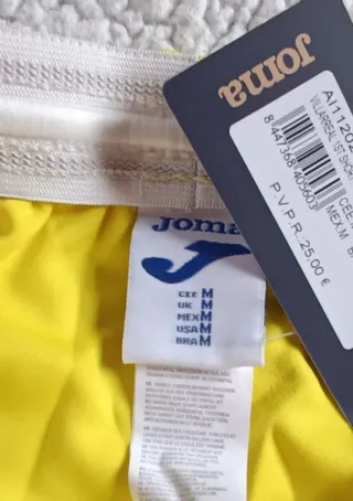 Pantalón corto Joma Villarreal CF