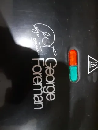 Parrilla Eléctrica George Foreman Negra