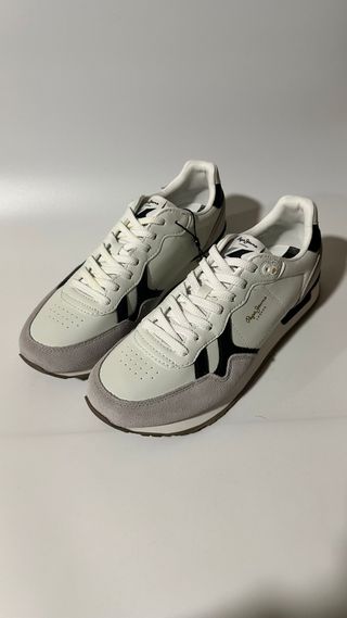 Pepe Jeans Brit Supra Blancas/Gris Talla 42