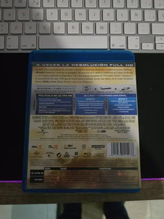 Gladiator Blu-ray Blu-ray Extras 2 discos