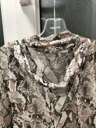 Camisa Morgan Animal Print Talla S/36