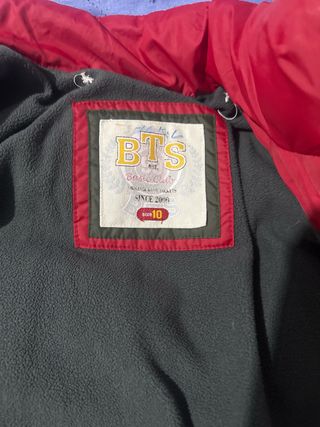 Chaqueta infantil roja