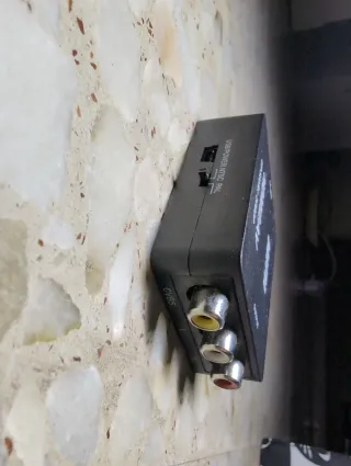 MINI HDMI a AV Convertidor Escalador 1080P