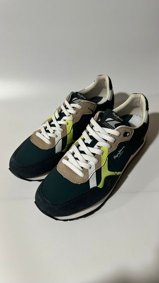 Pepe Jeans Brit Road Verde Talla 44