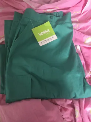 Pantalón de trabajo unisex verde